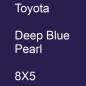 Preview: Toyota, Deep Blue Pearl, 8X5.